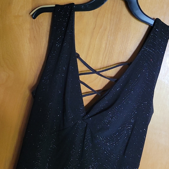 Black Cocktail Dress - Picture 2 of 5